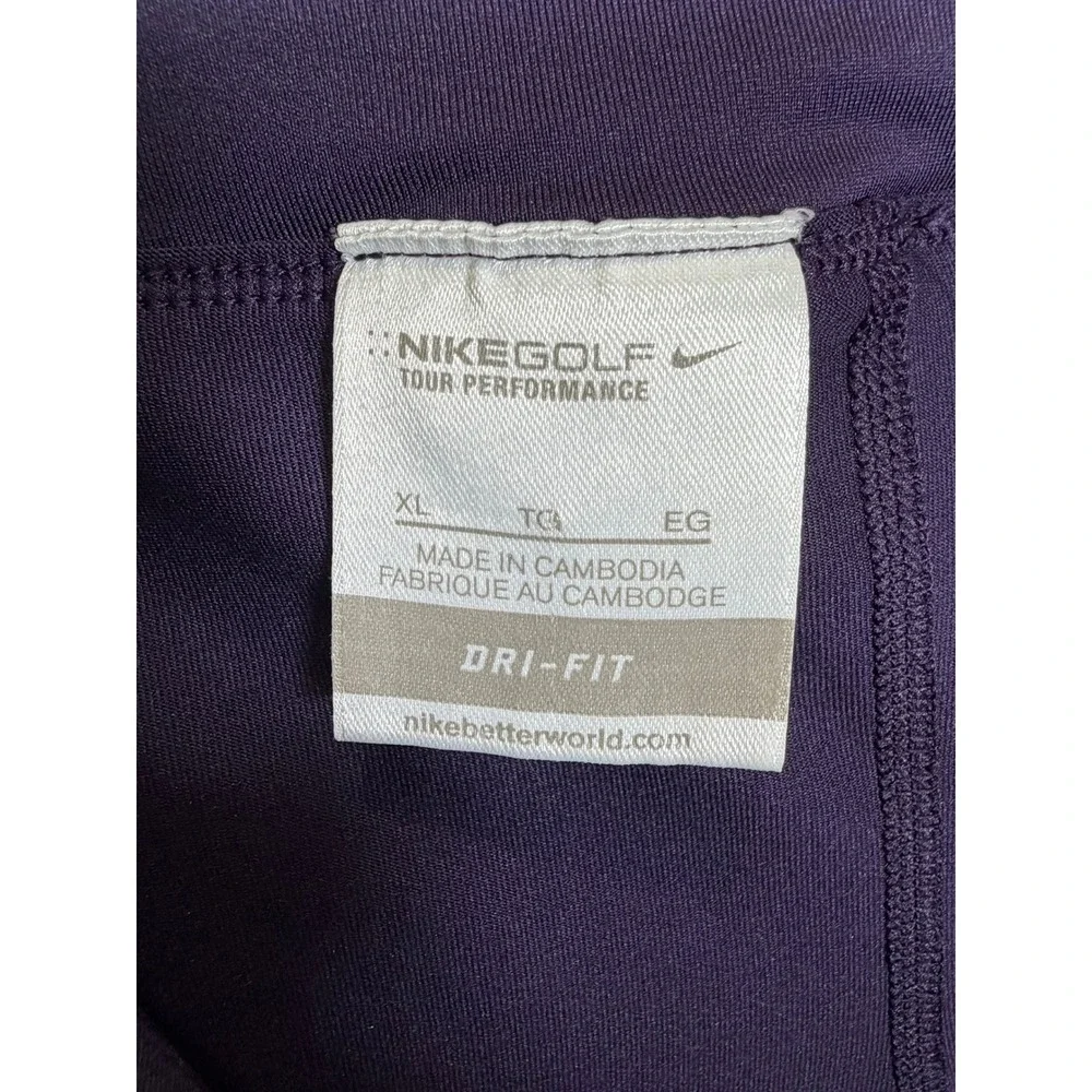 Nike Golf Tour Performance Dri-FIT Skort Purple Pink Stripe Womens XL